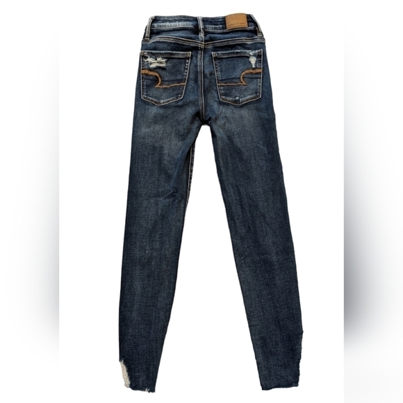 American eagle Next level stretch Super High Rise jegging jeans size 00 - Picture 7 of 7